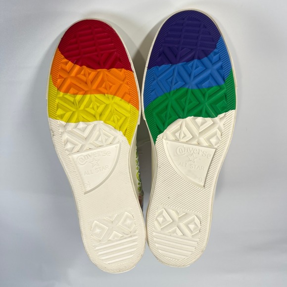 Converse‎ Chuck Taylor Pride Bandana Family Unity Hi Tops Mens 9.5 / Womens 11.5 - Picture 10 of 14